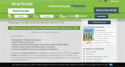 Desktop Screenshot of campasun-pierredon.eu